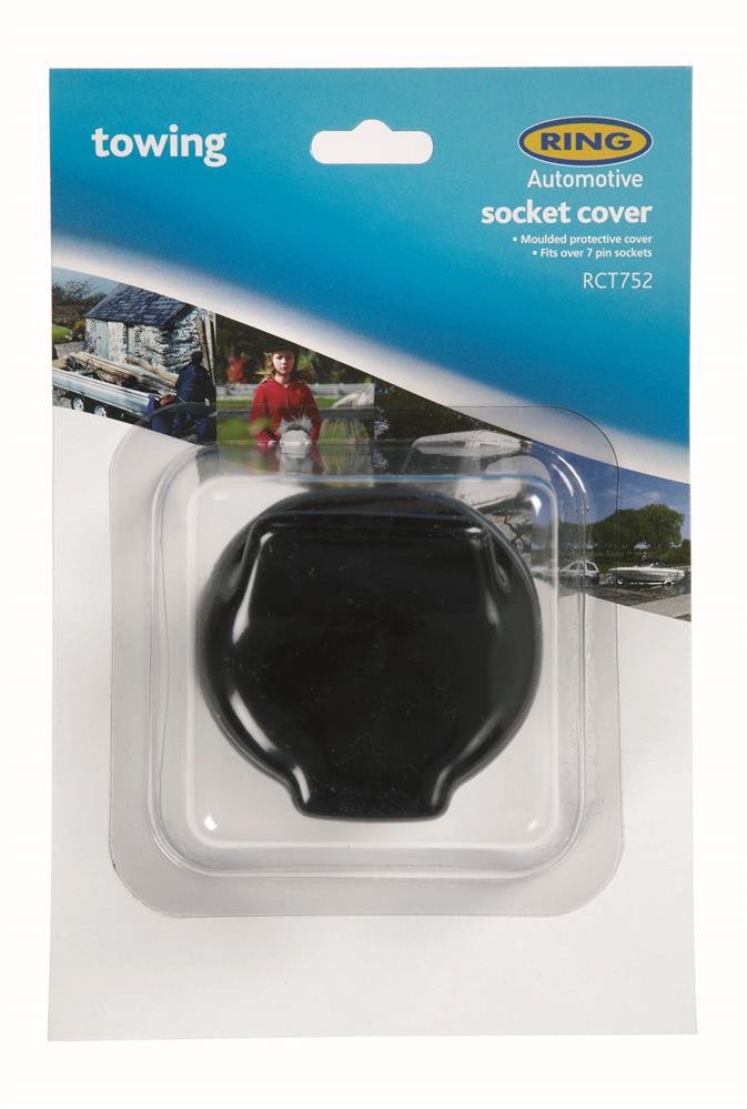 Ring RCT752 7 Pin Socket Cover Pvc Protective Cap Trailer Caravan Towing 12N 12S