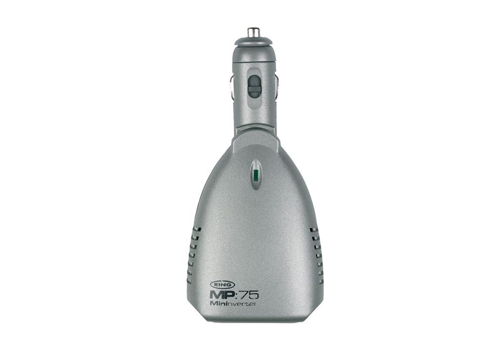 Ring RINV75 12V 230V Ac 75W In Car Mini Invertor Single