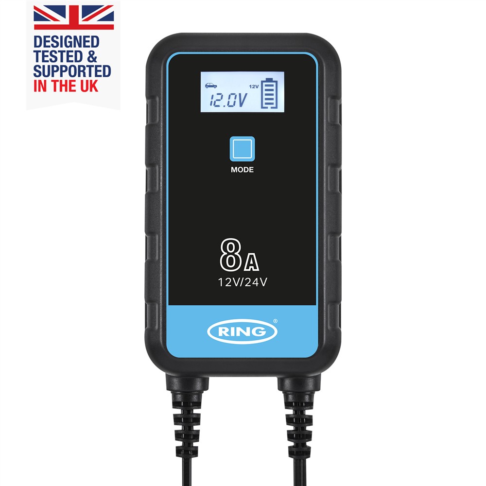 Ring RSC908T 8A Smart Charger/Maintainer 