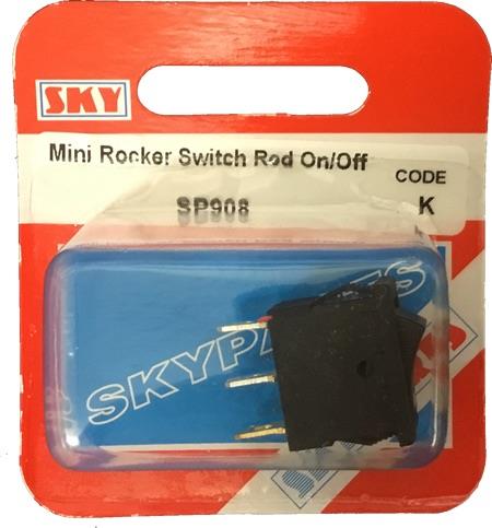 Skyparts SP908 Switch Rocker Mini Red On/Off