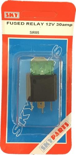 Skyparts SKYSR05 Fused Relay 12V 30 Amp