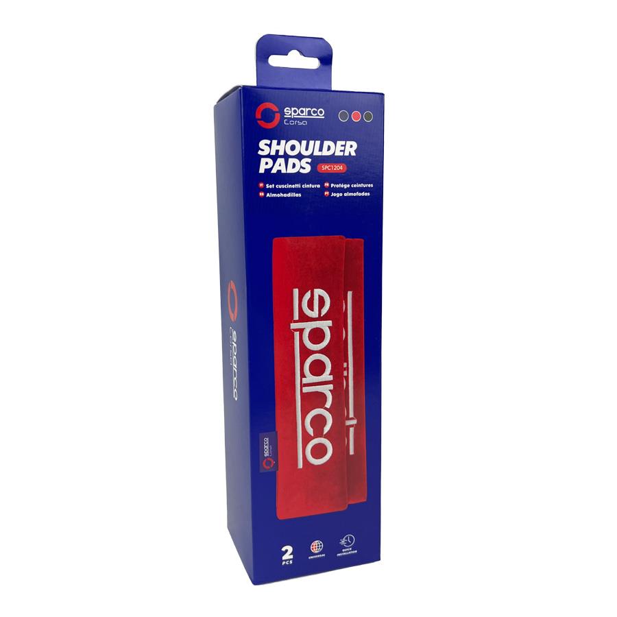 Sparco Seat Belt Padding Red SPC1204RD