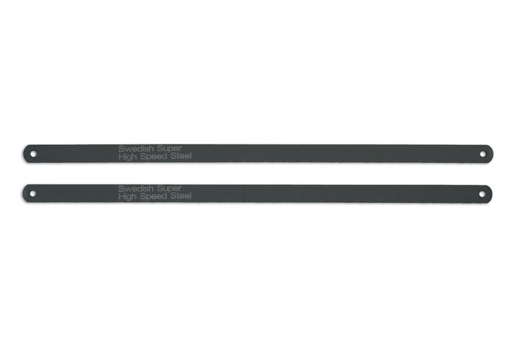 Laser 0254 HSS Hacksaw Blades 24tpi 2pc