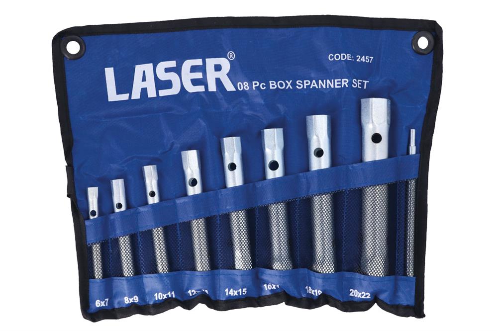 Laser 2457 Box Spanner Set 8pc