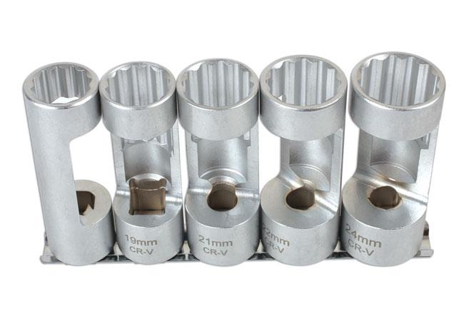 Laser 6496 Strut Nut Socket Set 5pc