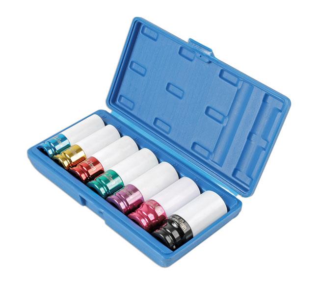 Laser 6723 Alloy Wheel Nut Socket Set 1/2