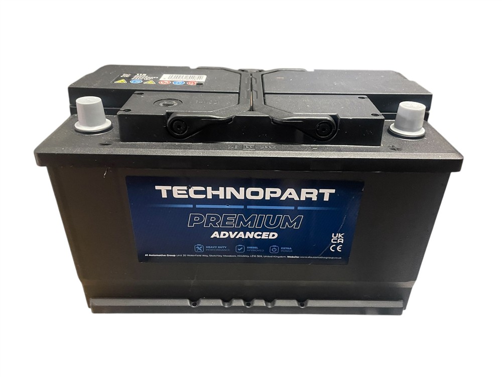 Technopart 2 Year Car Battery 115 - 80Ah 740cca