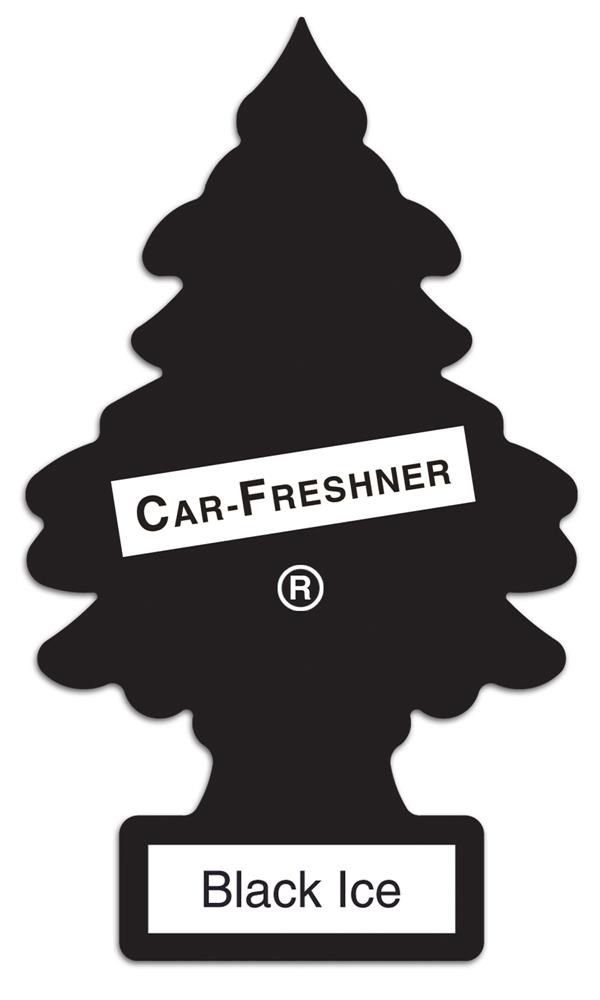 Little Trees Hanging Long Lasting Black Ice Air Freshener