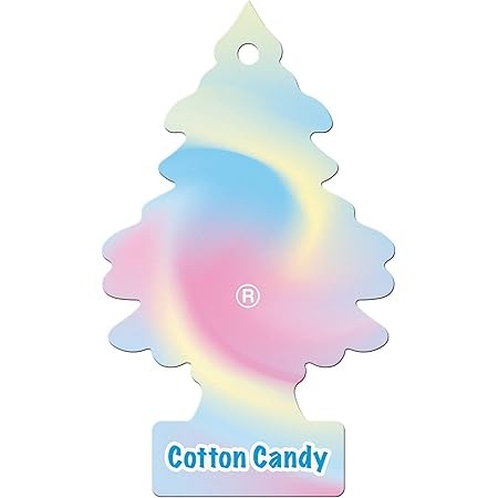 Little Trees Hanging Cotton Candy Air Freshener