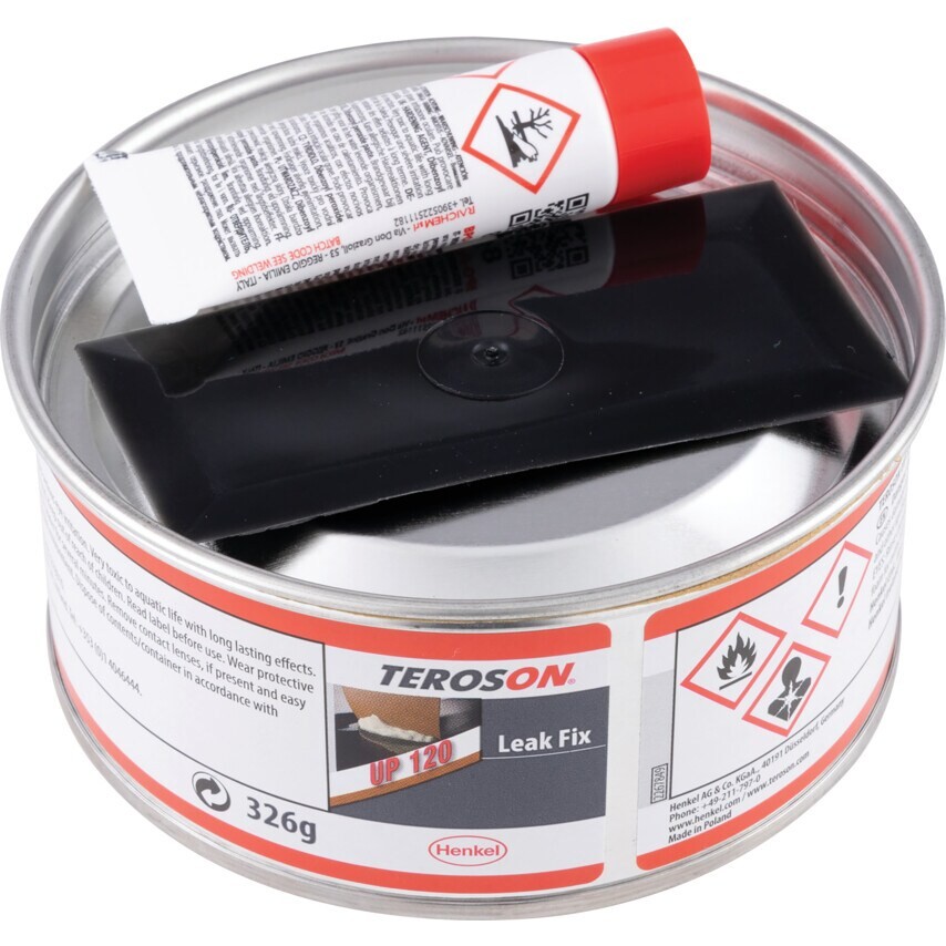 TEROSON 2268369 120 Leak Fix Tin Emergency Body Filler 326g