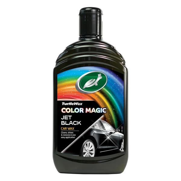 Turtle Wax 52708 Jet Black Color Magic Wax 500ml Single