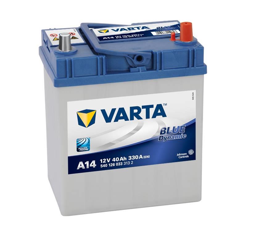 Varta A14 Suzuki Toyato Honda 12v Volt 40Ah 330CCA 054  Car 3yr Warranty Battery
