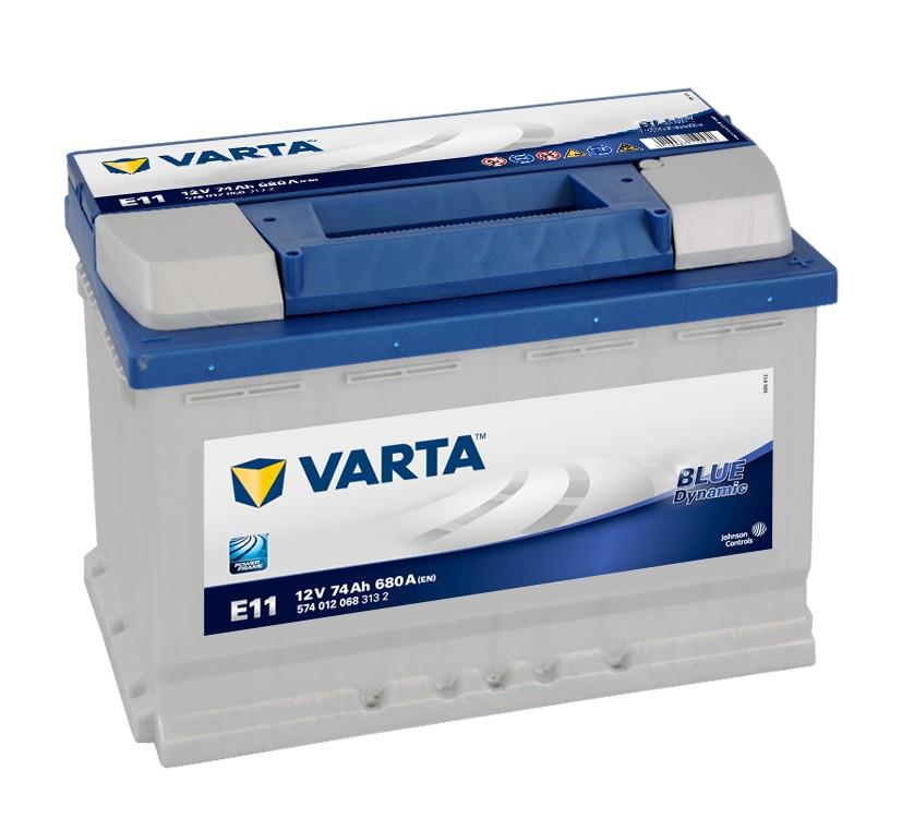 Varta E11 Audi Citreon Merc Volvo 12v Volt 74Ah 680CCA 096  3yr Warranty Battery
