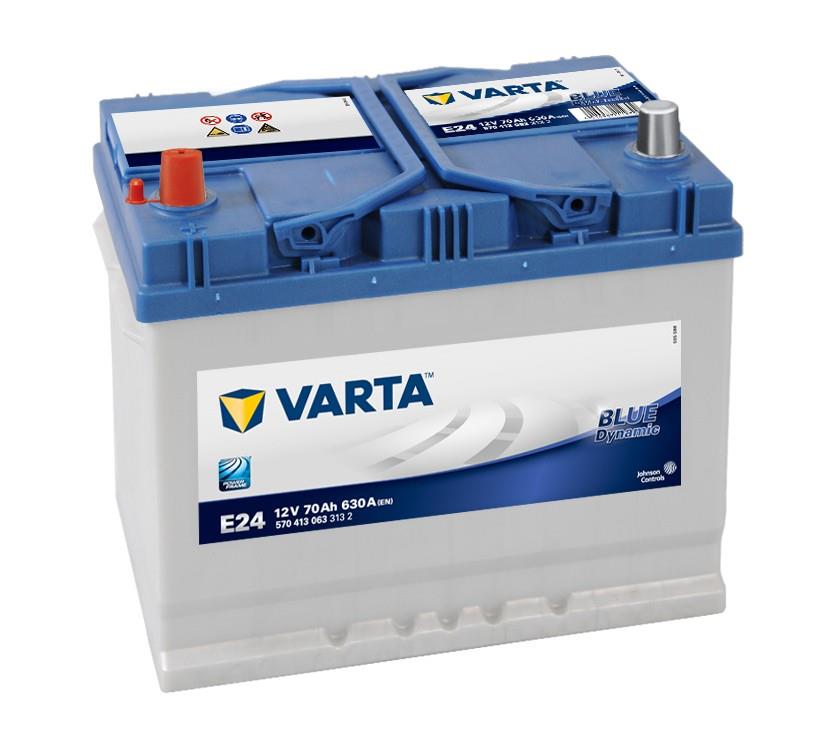 Varta E24 Fits Nissan Alfa Hyundai 12v 70Ah 630CCA 069  3yr Warranty Battery
