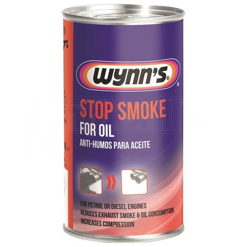 Wynns Stop Smoke Engine Oil Additive Petrol Diesel Reduce Exhaust 325ml