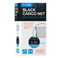 NET02 Simply Auto Large Cargo Net Black
